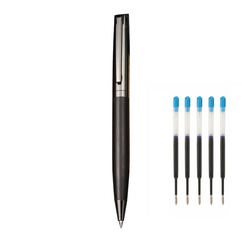 Luxury quality Wooden Metal Ballpoint Pen  Medium Nib  Use Business office School office stationery