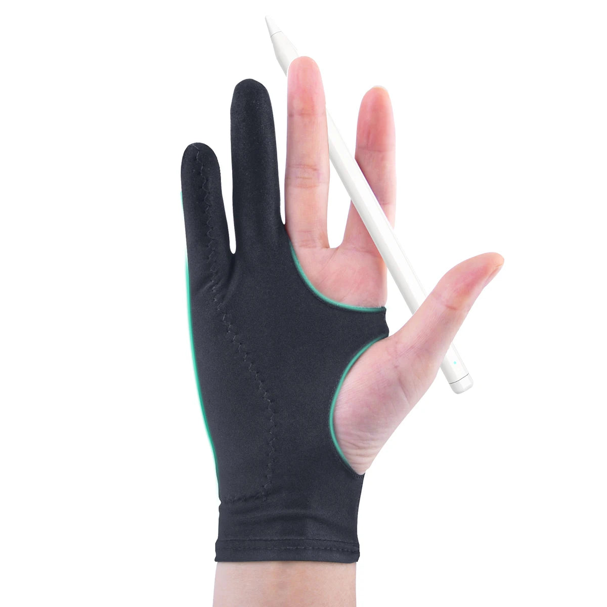 Smudge Gaurd Artist Glove - 2 Finger