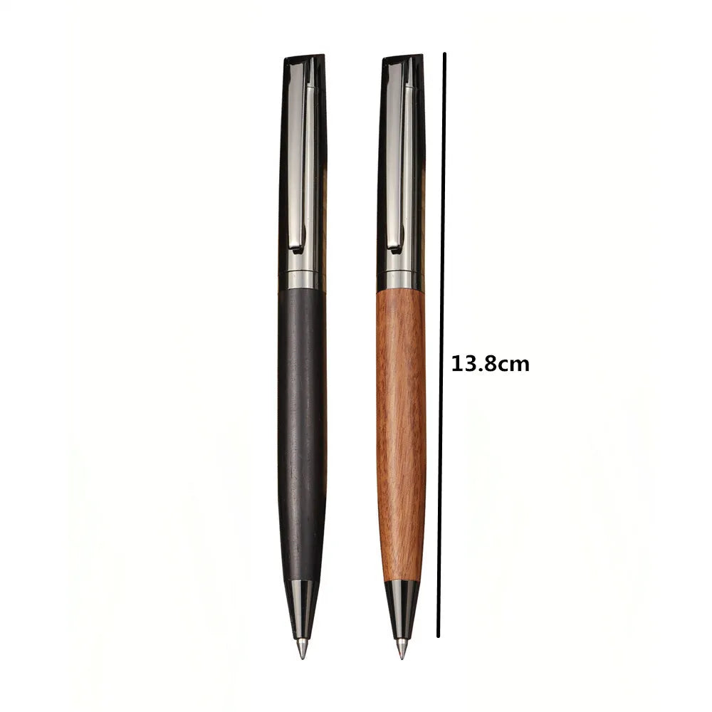 Luxury quality Wooden Metal Ballpoint Pen  Medium Nib  Use Business office School office stationery